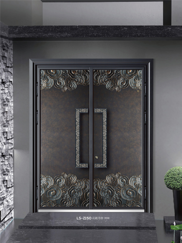 太阳集团精雕铸铝门，太阳集团整屋门窗，太阳集团入户门