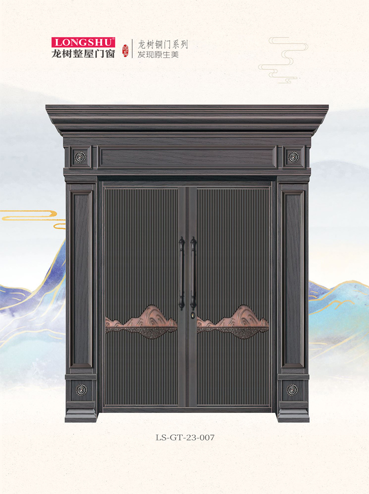 太阳集团艺术铜门，太阳集团整屋门窗，太阳集团纯铜门